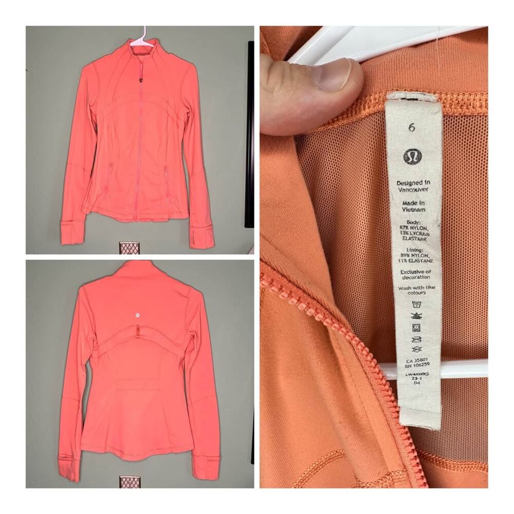 Lululemon Define Jacket Size 6